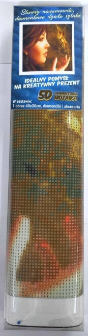 Diamantno slikanje – Metuljasta princesa 30x40cm
