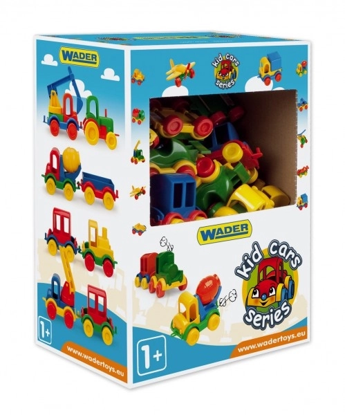 Avto Kid Cars mini plast 10cm Wader - 1 kos