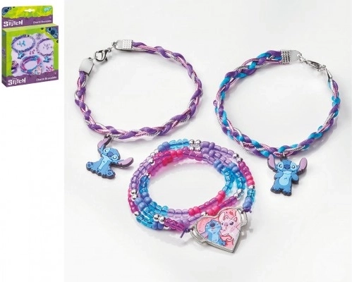 Ustvarjalni komplet za izdelavo zapestnic z motivom Stitch