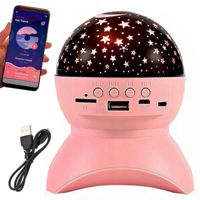Zvezdni projektor in bluetooth zvočnik