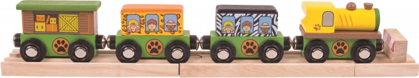 Vlak Safari BIGJIGS RAIL