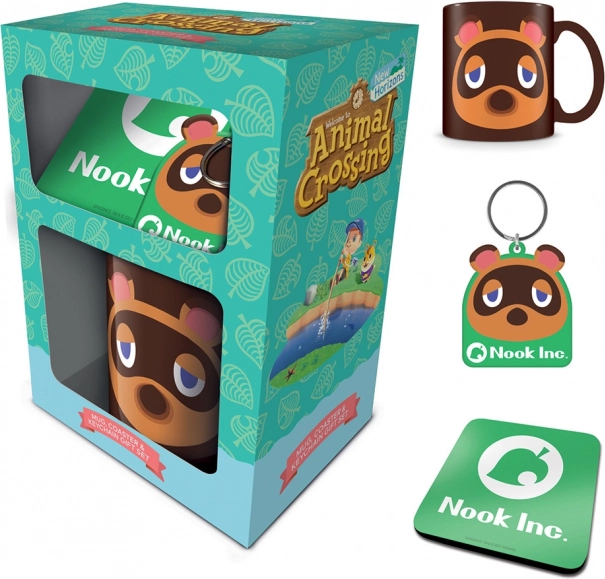Darilni set Animal Crossing s Tomom Nookom