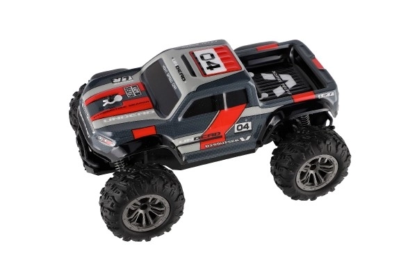 Auto RC Pick Up Terensko sivo-rdeče