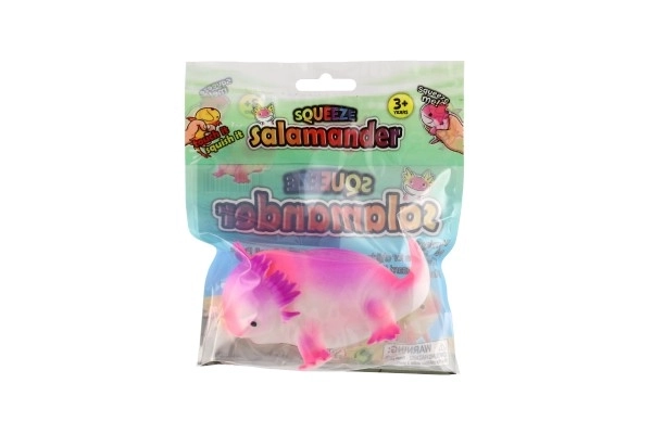 Antistresni stiskalni silikonova salamander