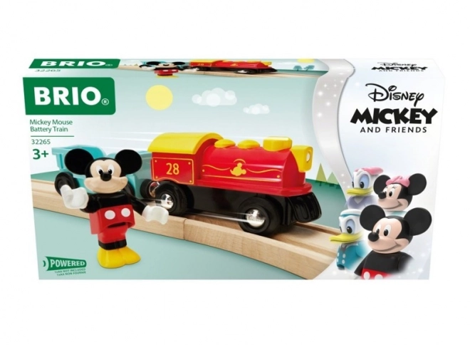 Vlak na baterije Mickey Mouse