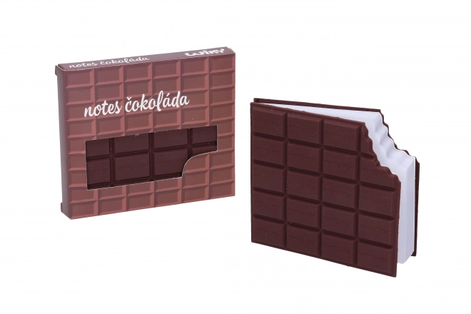 Zvezek nelinjen 8,5x10 cm - Čokolada