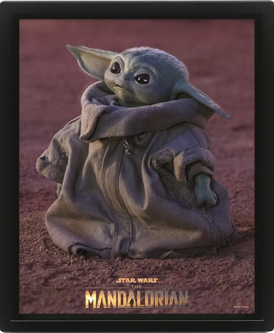 3D slika MANDALORIAN – Grogu