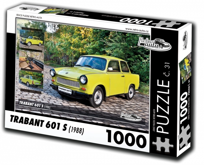 Sestavljanka RETRO-AVTI Trabant 601 S 1988 1000 kosov