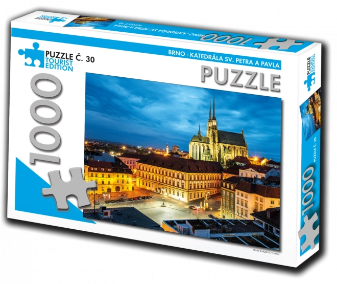 Sestavljanka TOURIST EDITION Katedrala sv. Petra in Pavla Brno 1000 koščkov
