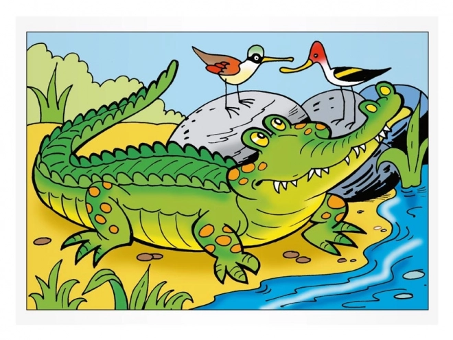 Pobarvanka MFP Obisk v ZOO