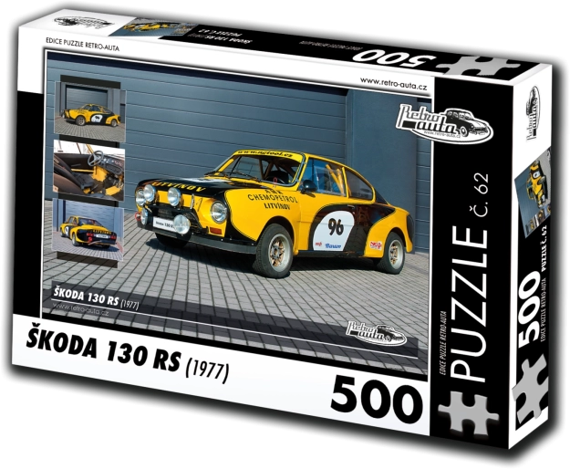 Sestavljanka Retro-Avta Škoda 130 RS 500 koščkov