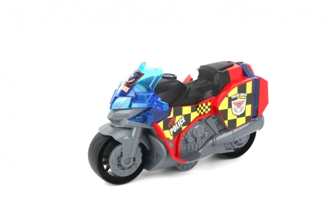 Realističen moto igrača s svetlobnimi in zvočnimi učinki