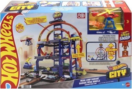 Hot Wheels City maxi garaža z dvojno zanko