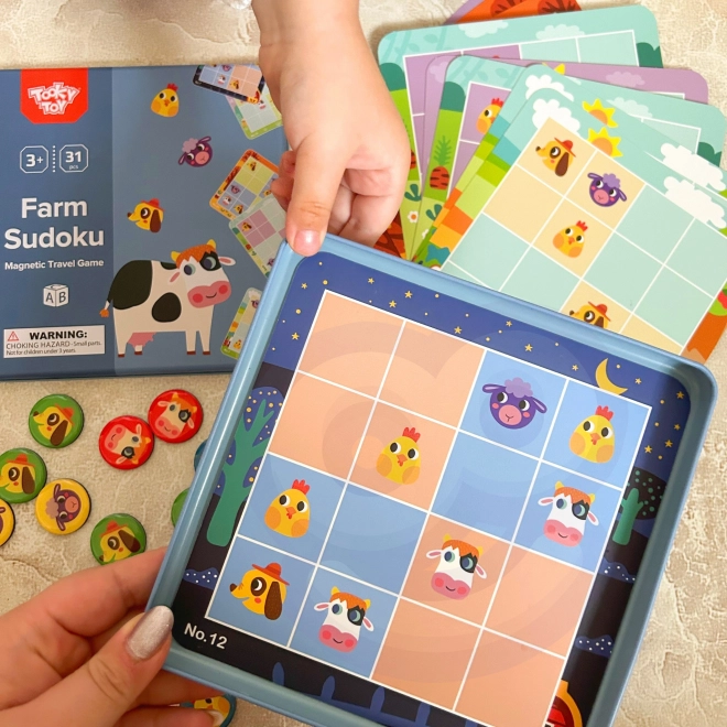 Otroški sudoku kmetija od Tooky Toy