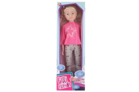 Hodna lutka blondinka 80 cm
