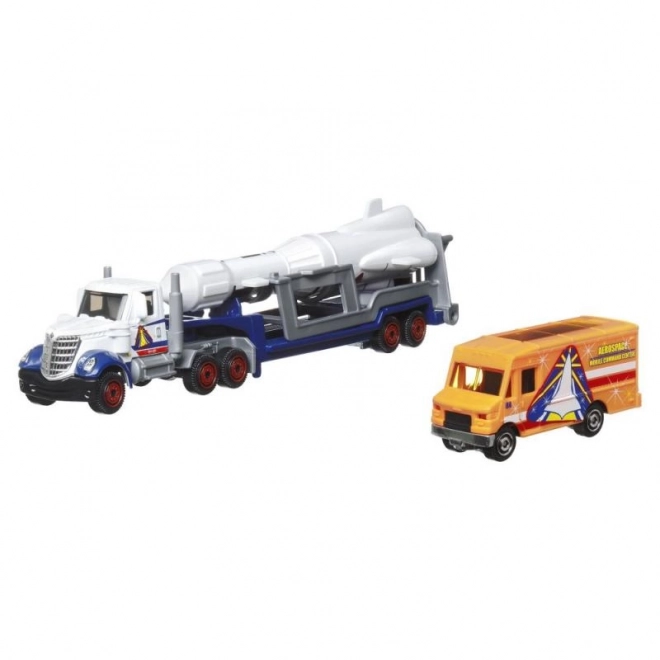 Prevozno vozilo + avto Matchbox Konvoji