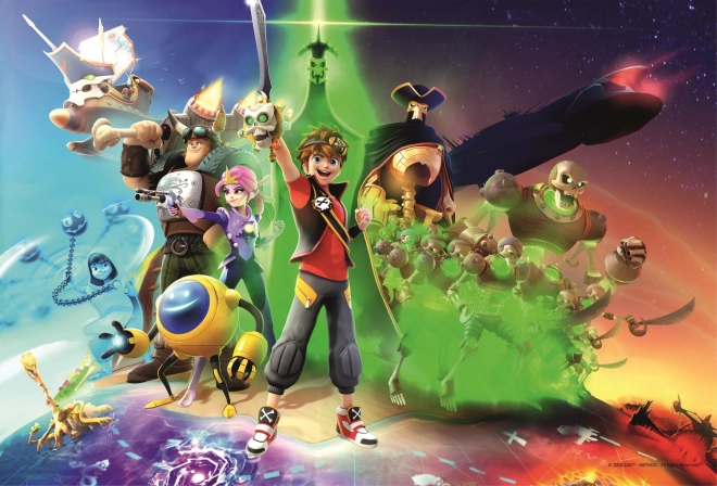 Trefl Puzzle Zak Storm: Osvajanje morij 100 kosov