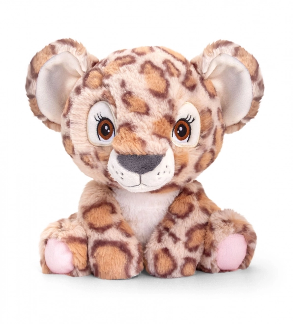 Keel Toys SE1087 Keeleco Leopard - eko plišasta igrača 16 cm