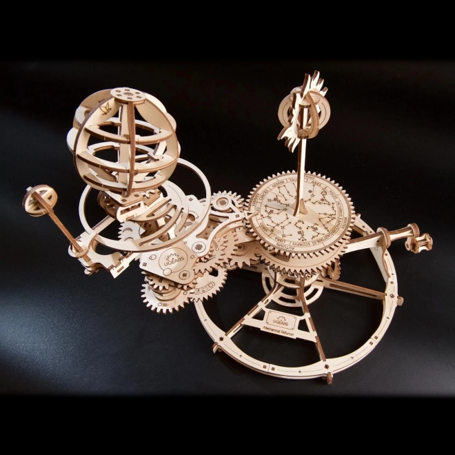 Ugears 3D lesene mehanske sestavljanke Tellurium