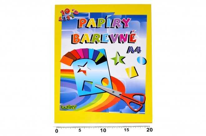 Barvni kredni papirji A4