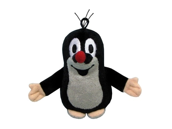 Plišasti krtek s zanko 8 cm