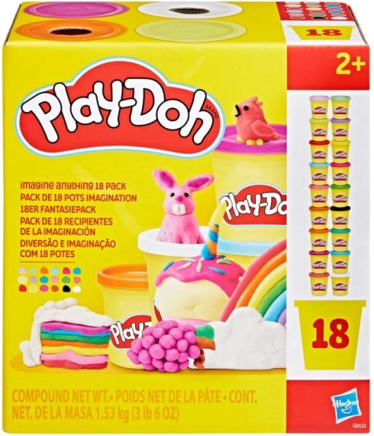 Play-Doh velika seta s 18 lončki