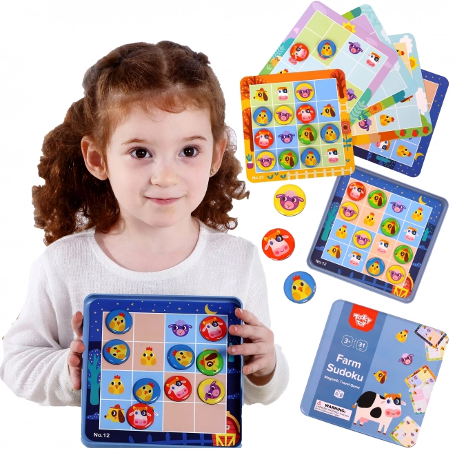 Otroški sudoku kmetija od Tooky Toy
