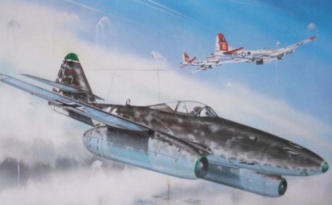 Model letala Messerschmitt Me 262 A-1a 1:72