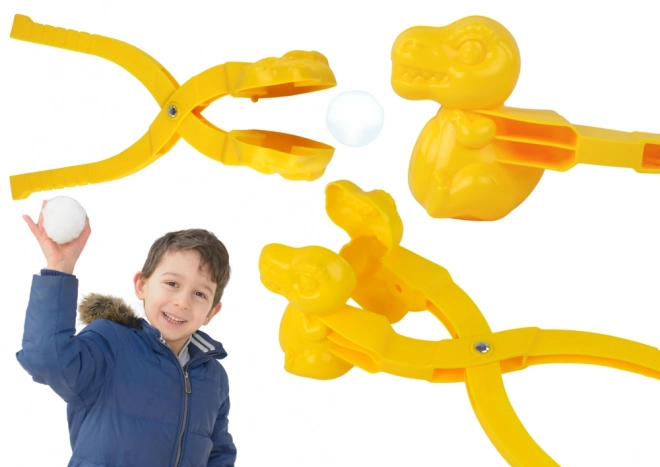 Snežna naprava Dinozaver Rumeni