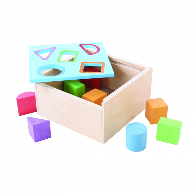 Bigjigs Toys Razporejevalna škatla s oblikami