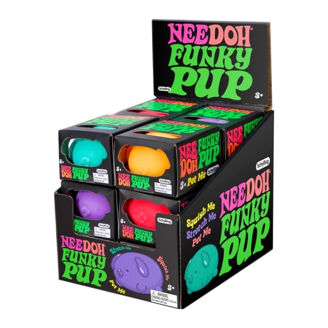 Schylling Funky Pup NeeDoh 1 kos