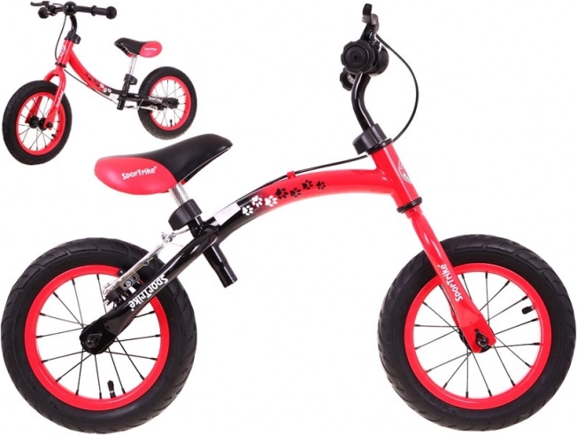 Otroški poganjalec Boomerang SporTrike – Rdeč
