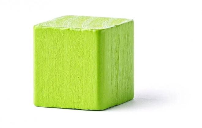 Lesene kocke v vedru 100 kosov