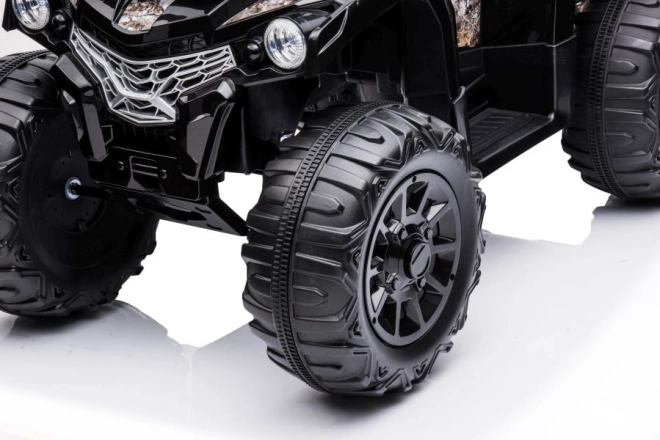 Črni otroški akumulatorski quad Madman