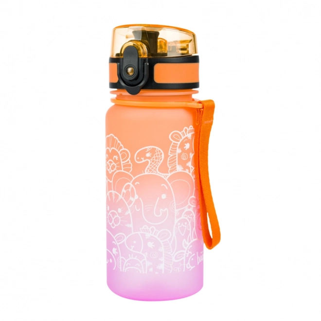 BAAGL Tritanova steklenica za pitje Gradient Živali 350 ml