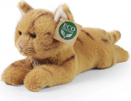 Plišasta mačka ležeča 20 cm eco-friendly