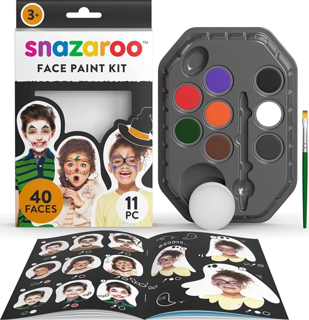 Snazaroo komplet barv za obraz za noč čarovnic