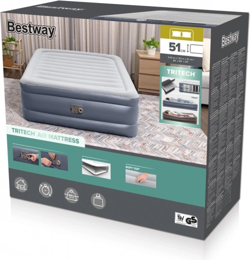 Napihljiva vzmetnica Bestway 203 x 152 x 51 cm