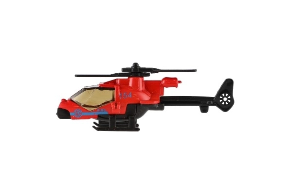Kovinski in plastični otroški helikopter 10 cm