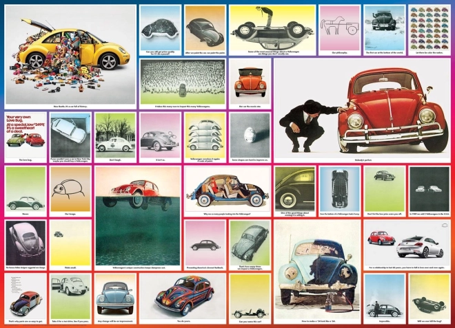Sestavljanka EUROGRAPHICS Volkswagen Hrošč 1000 koščkov