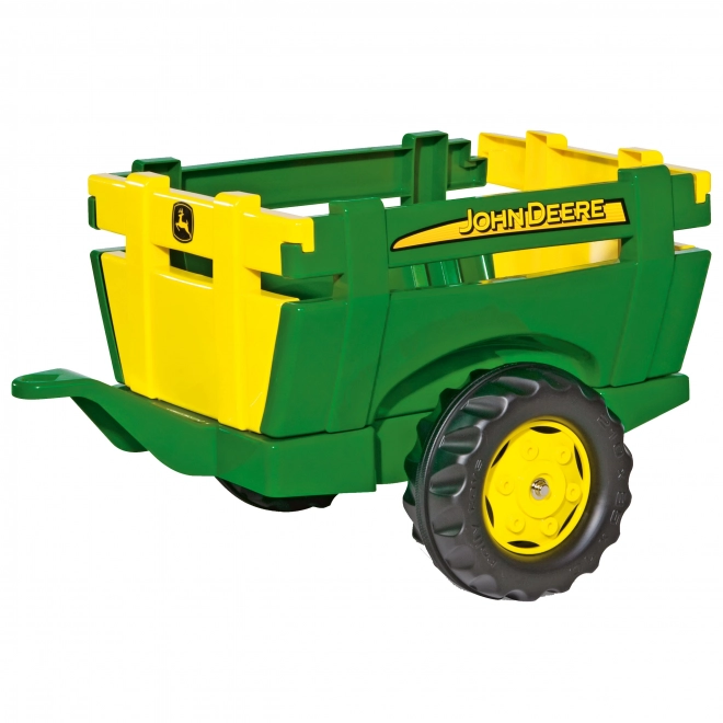Prikolice Rolly Toys John Deere z odprtimi stranicami