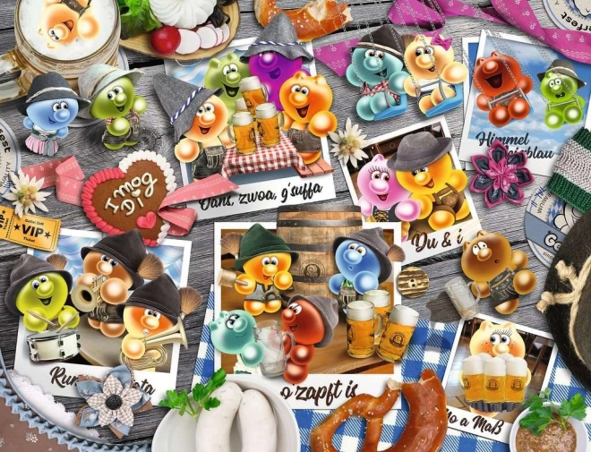 puzzle gelini na oktoberfestu 2000 koščkov