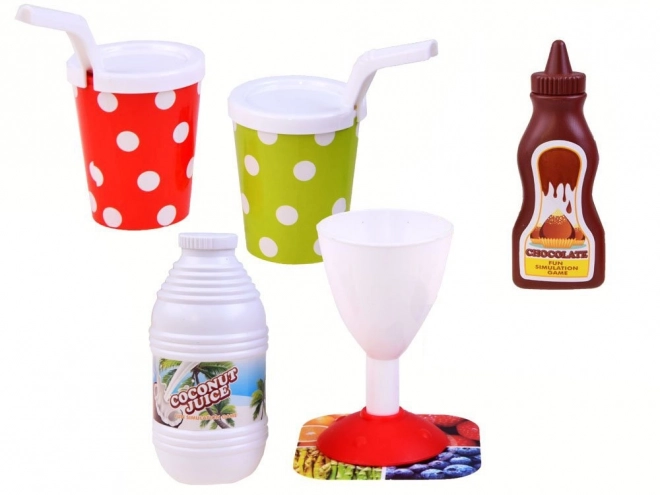 Otroški kuhinjski set z vaflji in dodatki