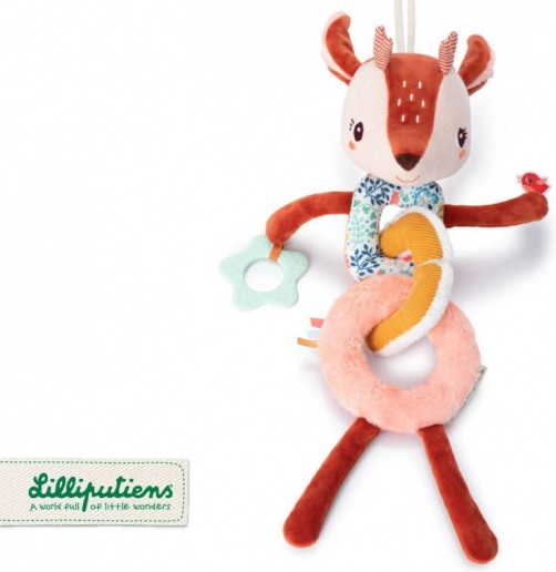 lilliputiens aktivna senzorična veriga za voziček srnica stella 6 m+