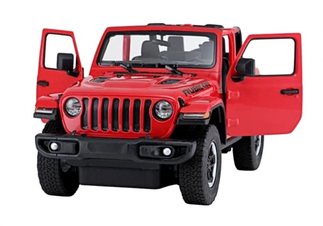 Avto R/C Jeep Wrangler Rubicon 1:14 Rastar – Rdeč