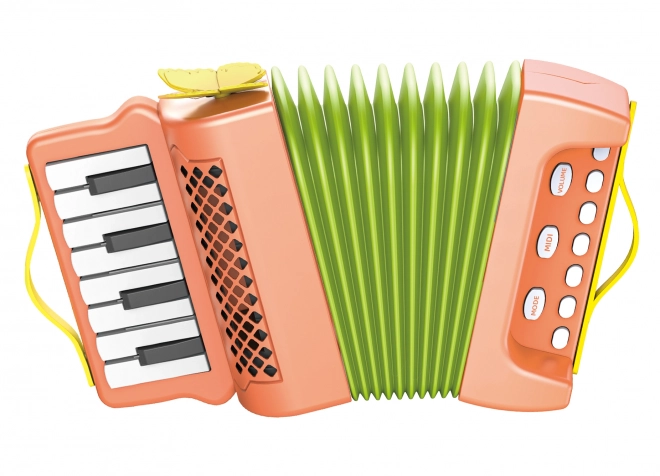 Potegljiva harmonika akordeon 14x6x23 cm