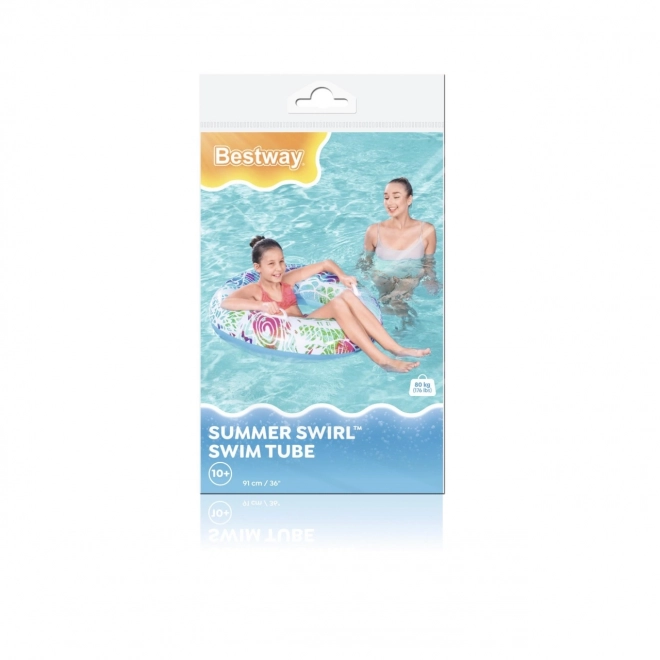 Napihljivo kolo 91 cm Bestway modra