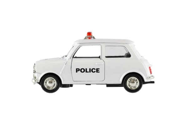 Samodejna policijska retro 11cm kovina/plast z vzvratnim navijanjem na baterije s svetlobo 4 vrste