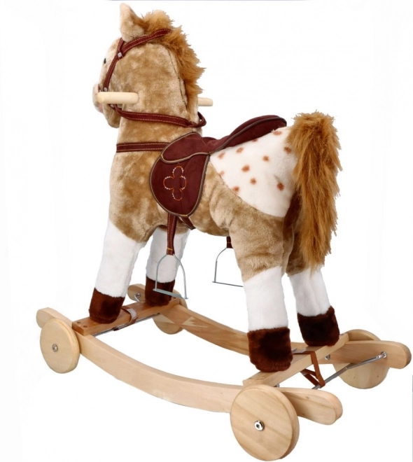Gugalni konj Mustang s kolesi