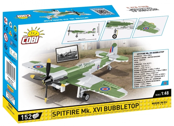 Komplet Spitfire Mk. XVI Bubbletop